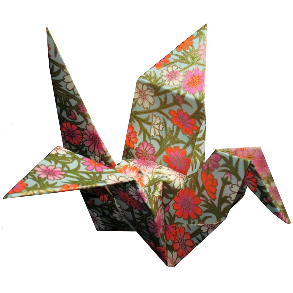 paper indulgence origami crane